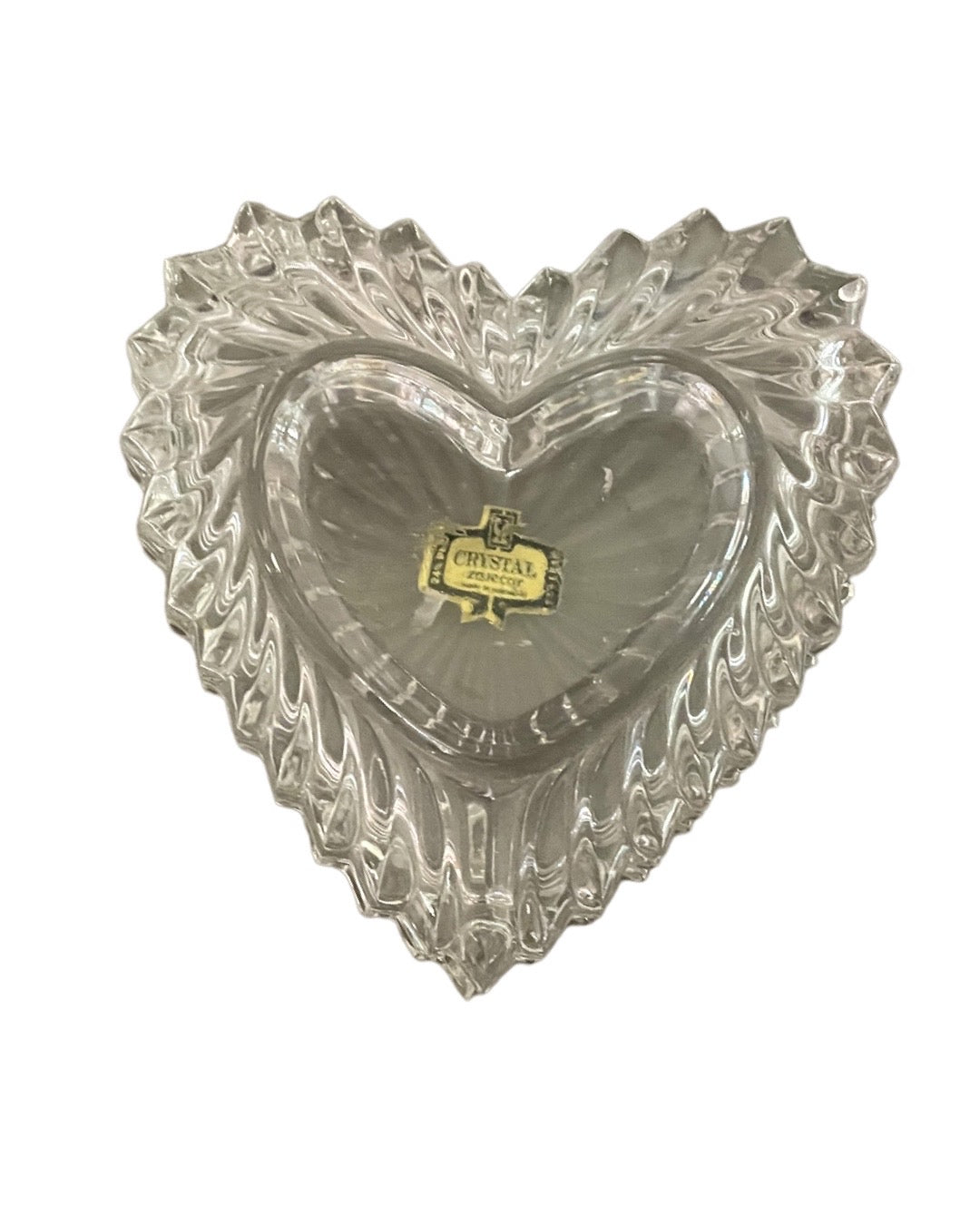 Crystal Heart Dish