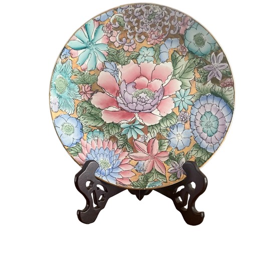 Floral Plate