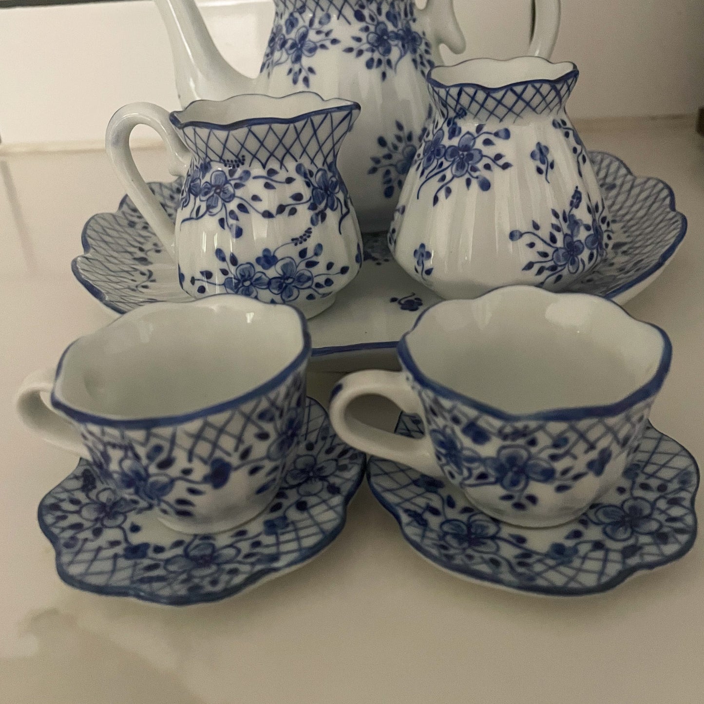 Hand Painted Girl’s Tea Set