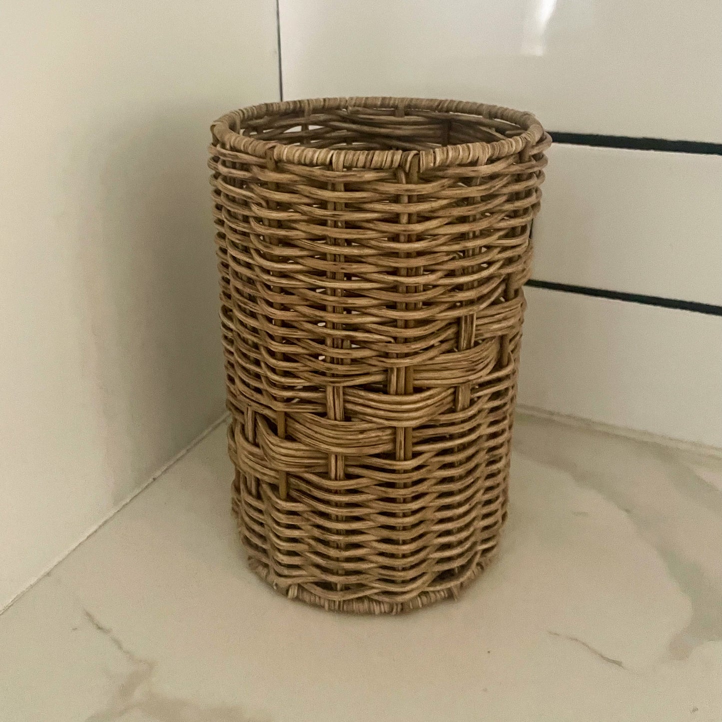 Wicker Crock or Cachepot