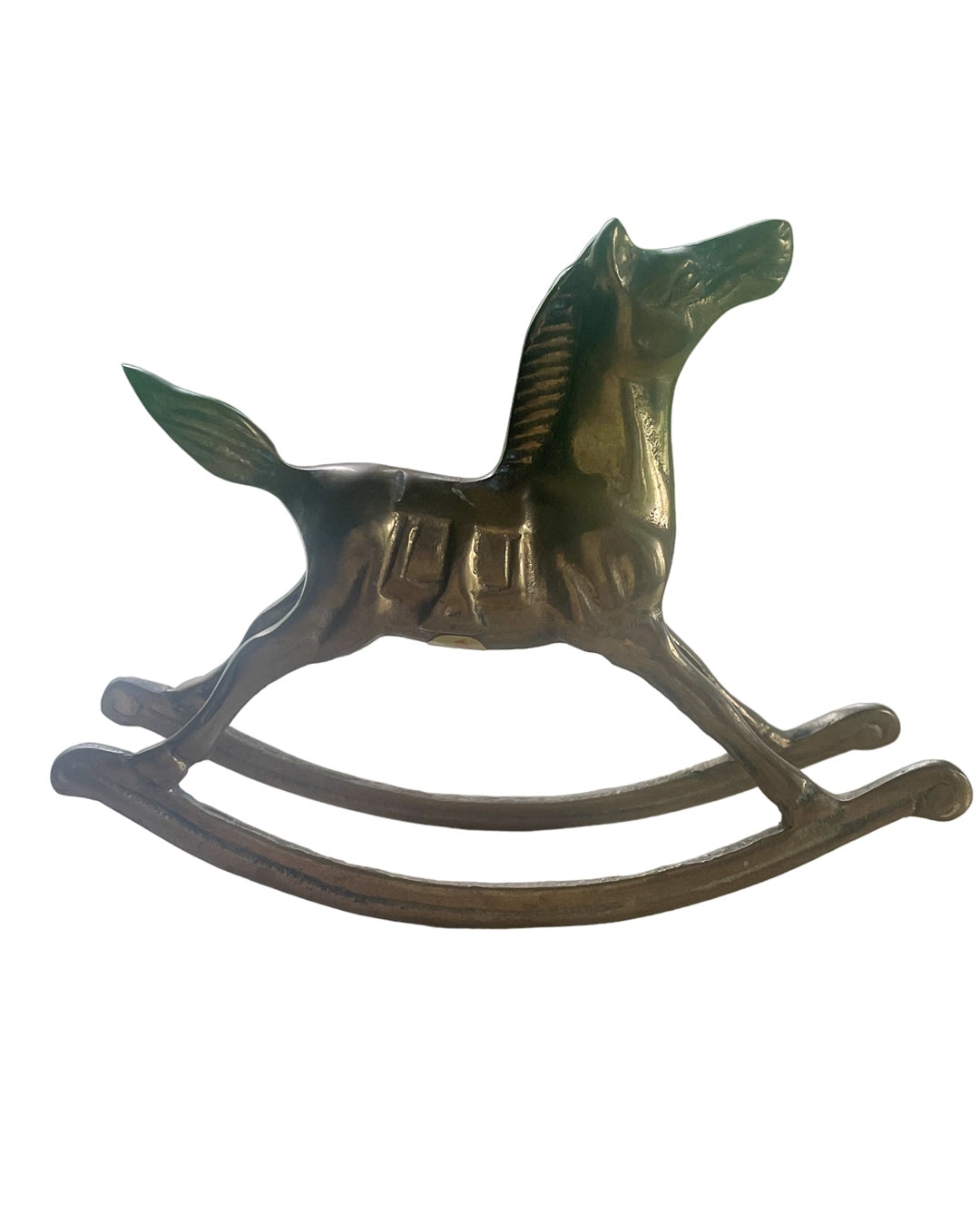 Brass Rocking Horse